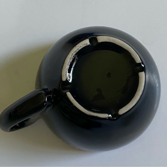 Cirque Du Soleil Expresso Cup and Saucer Black Invoke Provoke Evoke Ceramic - Picture 6 of 16